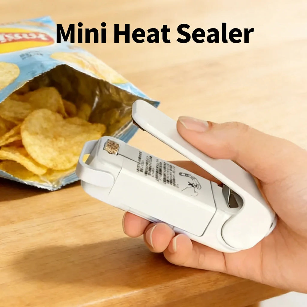 Mini Heat Bag Sealer-Portable Food & Snack Sealer
