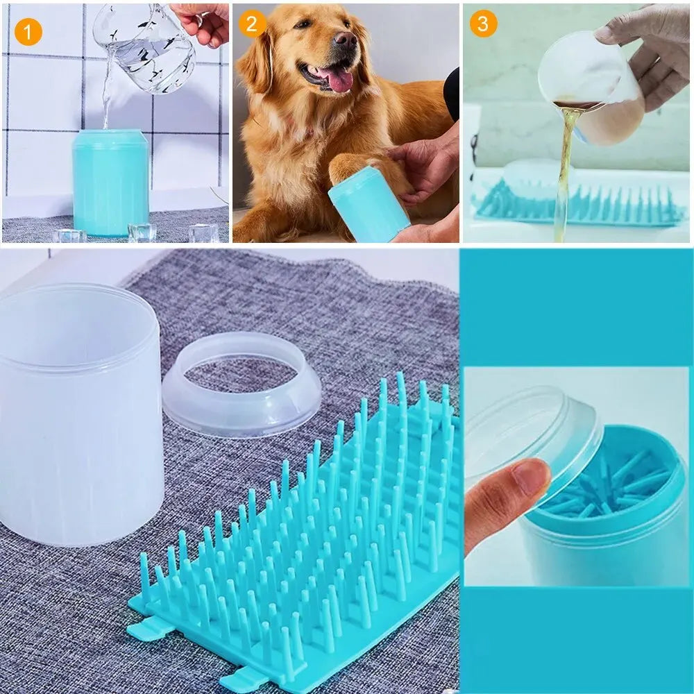 Portable Dog Paw Cleaner Cup