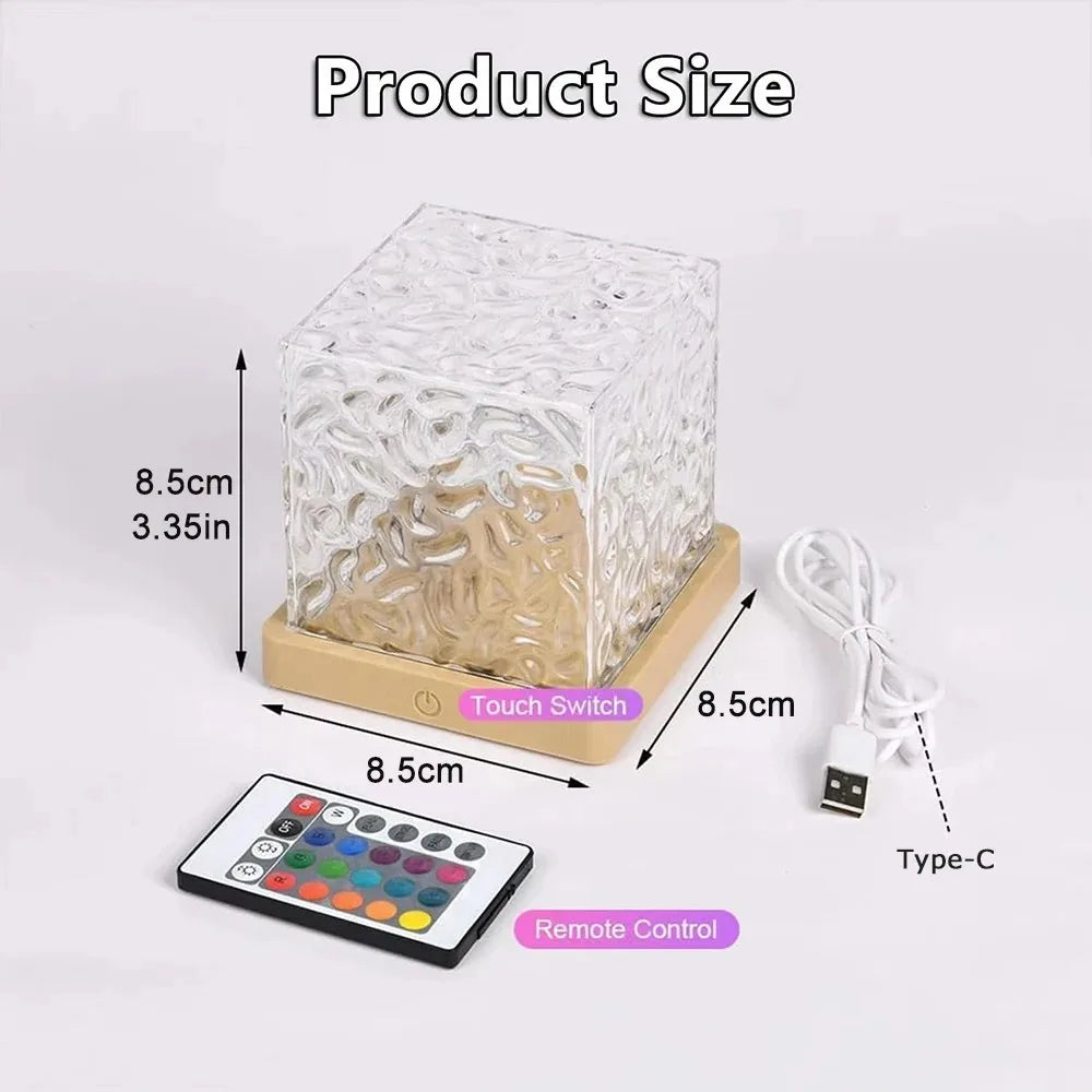 16-Color Ocean Wave Led Projector Lamp