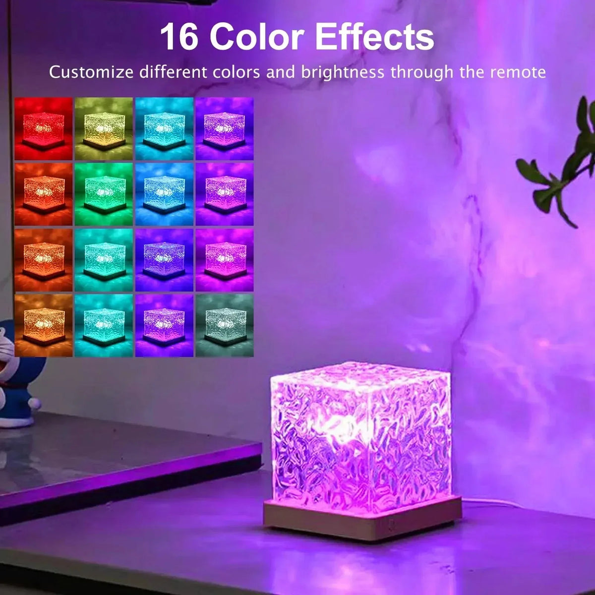 16-Color Ocean Wave Led Projector Lamp