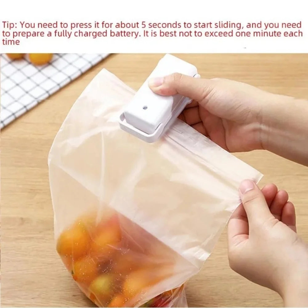 Mini Heat Bag Sealer-Portable Food & Snack Sealer