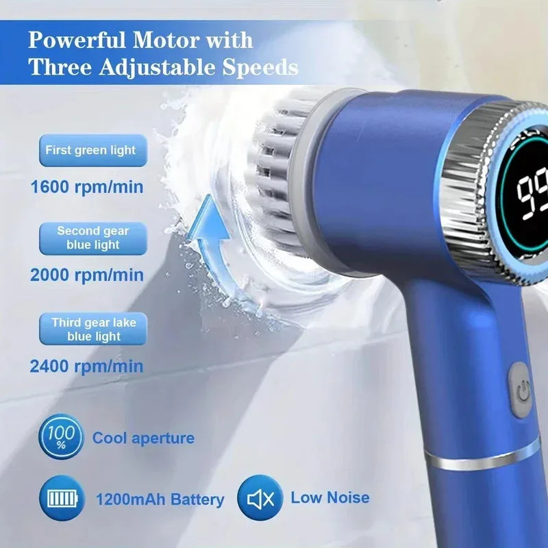 5-in-1 Wireless Electric cleaning Brush