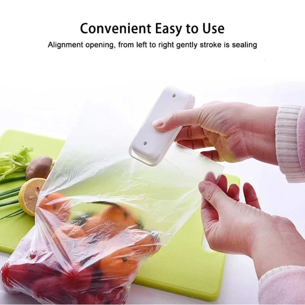 Mini Heat Bag Sealer-Portable Food & Snack Sealer