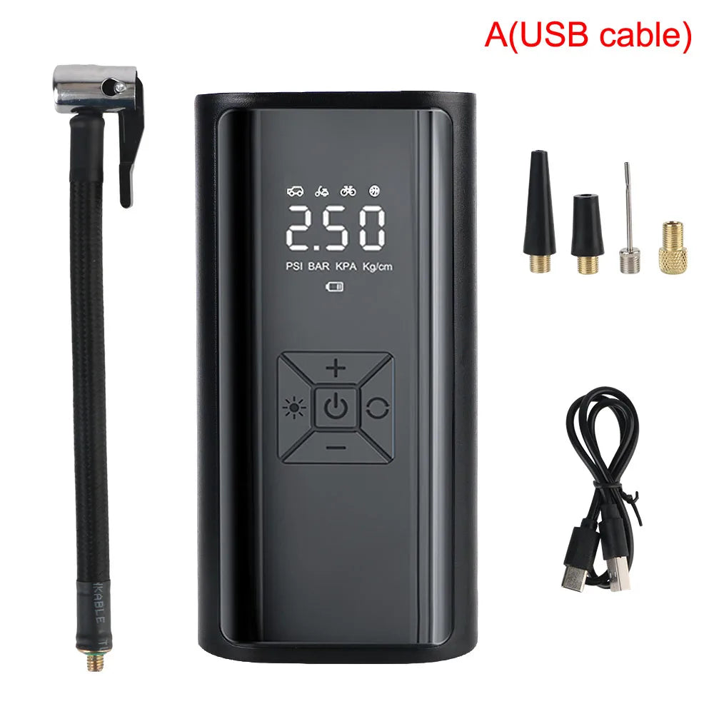 150 PSI Cordless Portable Tire Inflator & Air Compressor