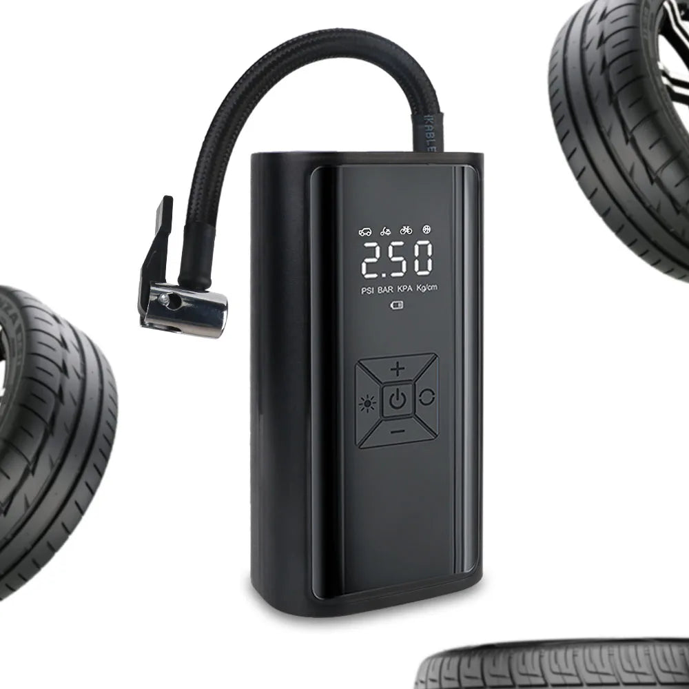 150 PSI Cordless Portable Tire Inflator & Air Compressor